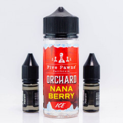Five Pawns Orchard Blends Organic Shortfill Nana Berry ICE 100ml 0mg