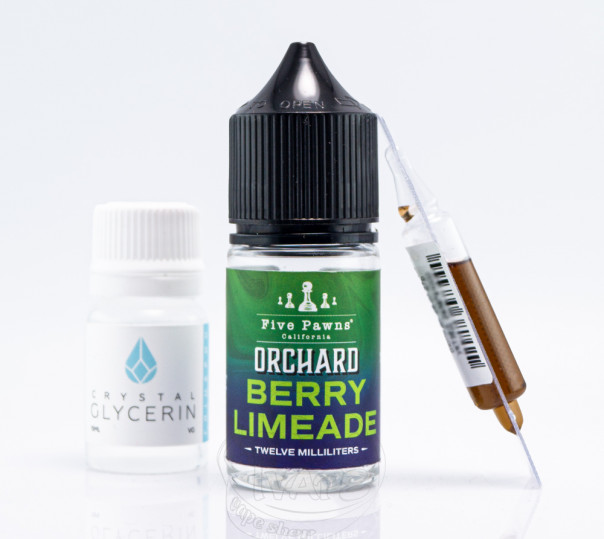 Рідина Five Pawns Orchard Blends Salt Berry Limeade 30ml 50mg зі смаком ягідного лимонаду (набір компонентів)