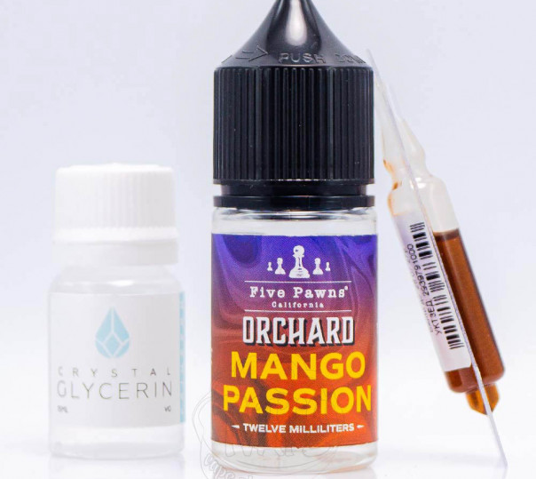 Рідина Five Pawns Orchard Blends Salt Mango Passion 30ml 50mg зі смаком манго і маракуї (набір компонентів)