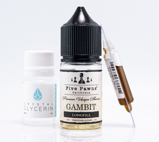 Рідина Five Pawns Salt Gambit 30ml 50mg зі смаком яблучного пирога (набір компонентів)