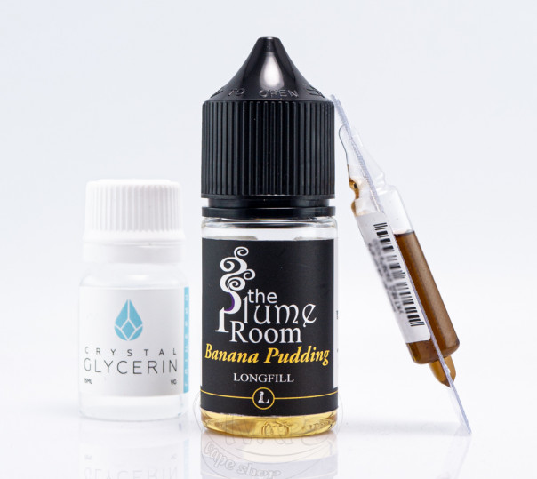 Жидкость Five Pawns The Legacy Collection Salt Plume Room Banana Pudding 30ml 50mg со вкусом бананового пудинга с ванильным кремом (набор компонентов)