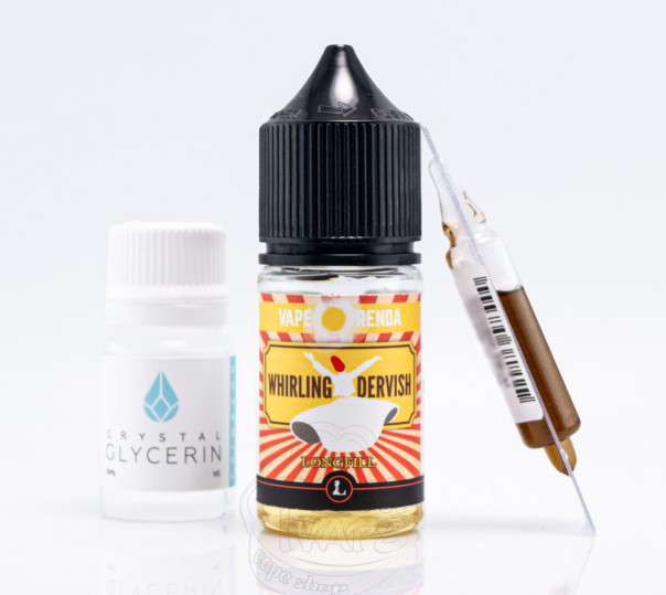 Жидкость Five Pawns The Legacy Collection Salt Vape Orenda Whirling Dervish 30ml 50mg со вкусом булочки с корицей с заварным кремом (набор компонентов)