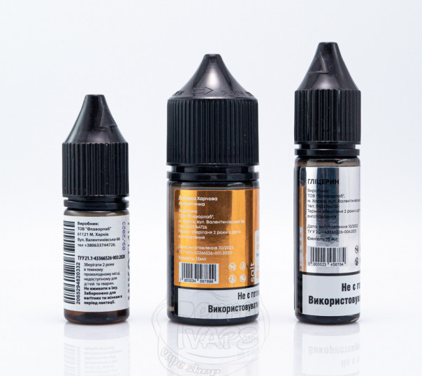 Рідина FlavorLab PE 10000 Salt Cherry Orange 30ml 50mg (набір компонентів) Рідина FlavorLab PE 10000 Salt Cherry Orange 30ml 50mg (набір компонентів)
