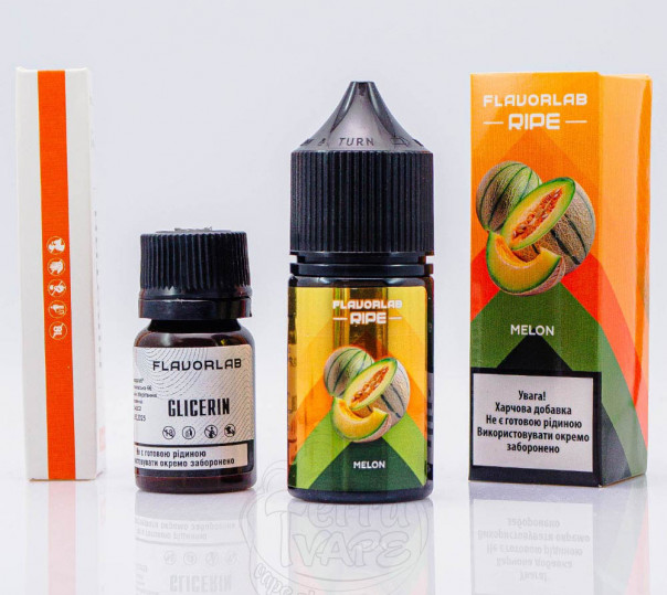 Жидкость Flavorlab Ripe Salt Melon 30ml 50mg со вкусом дыни (набор компонентов)