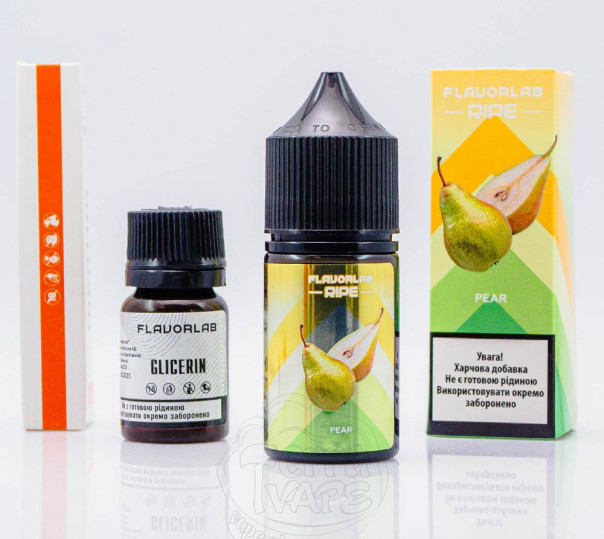 Жидкость Flavorlab Ripe Salt Pear 30ml 50mg со вкусом груши (набор компонентов)