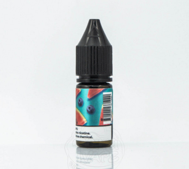 Жидкость Flavorlab P1 Salt Blueberry Watermelon 10ml 50mg на солевом никотине со вкусом черники и арбуза