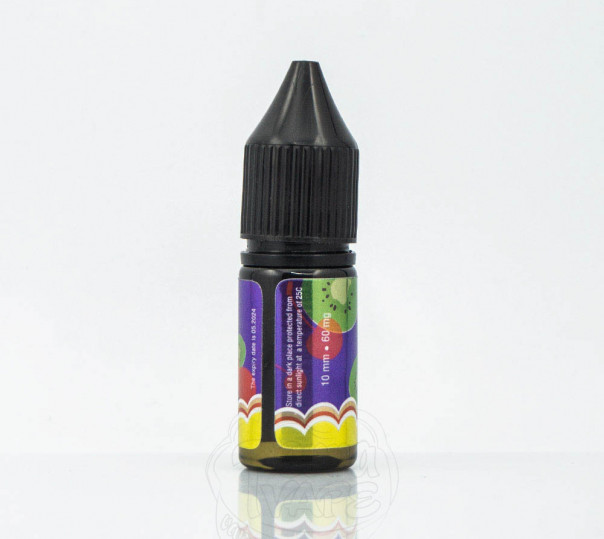 Рідина Jo Juice Salt Kiwi Cherry 10ml 60mg на сольовому нікотині зі смаком вишні та ківі Рідина Jo Juice Salt Kiwi Cherry 10ml 60mg на сольовому нікотині зі смаком вишні та ківі