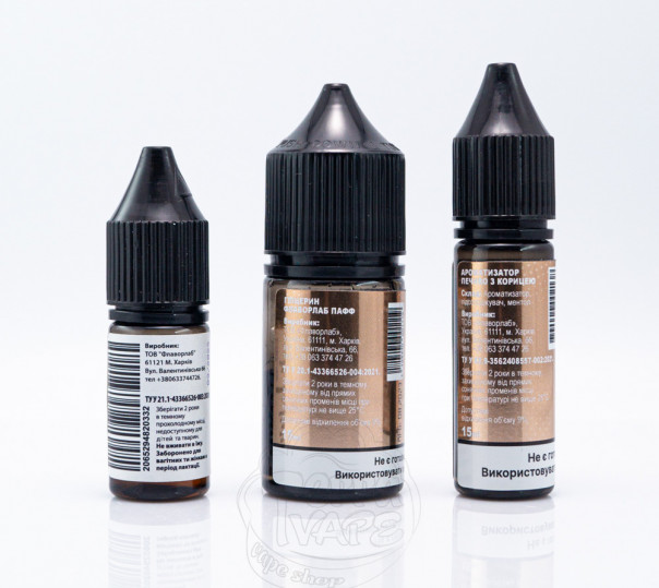 Жидкость Love It Salt Cinnamon Cookies 30ml 50mg (набор компонентов) Жидкость Love It Salt Cinnamon Cookies 30ml 50mg (набор компонентов)