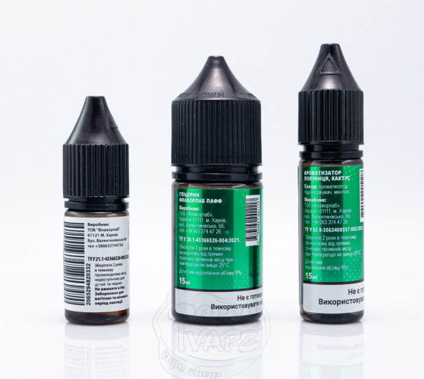 Рідина Love It Salt Strawberry Cactus 30ml 50mg (набір компонентів) Рідина Love It Salt Strawberry Cactus 30ml 50mg (набір компонентів)