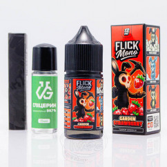 Flick Mono Salt Garden Strawberry 30ml 50mg