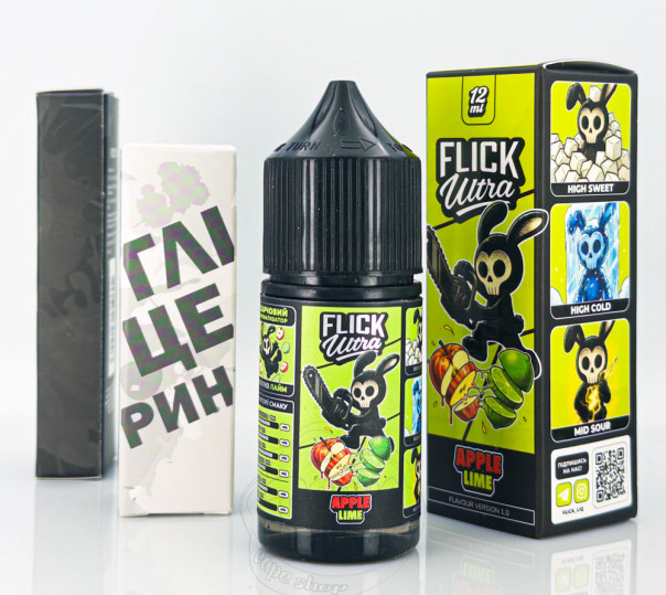 Flick Ultra Salt Apple Lime 30ml 50mg
