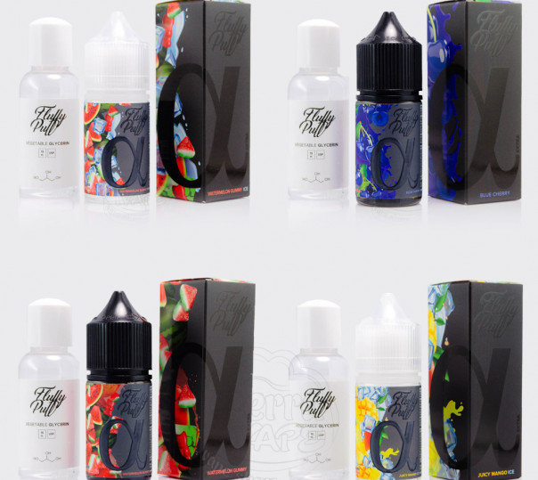 Рідина Fluffy Puff Alpha Salt 30ml (набір компонентів)
