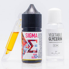 Fluffy Puff Sigma Salt Pink Berry Ice 30ml 50mg