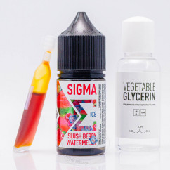 Fluffy Puff Sigma Salt Slush Berry Watermelon Ice 30ml 0mg Рідина