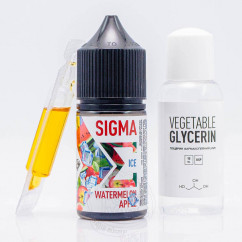 Fluffy Puff Sigma Salt Watermelon Apple Ice 30ml 0mg