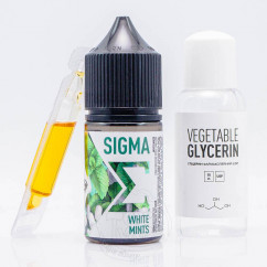 Fluffy Puff Sigma Salt White Mints 30ml 50mg
