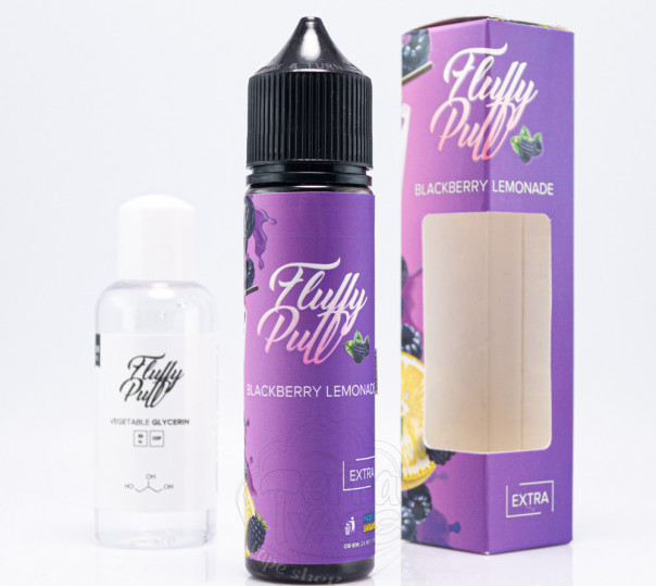 Рідина Fluffy Puff Salt Blackberry Lemonade 60ml 0mg (набір компонентів)