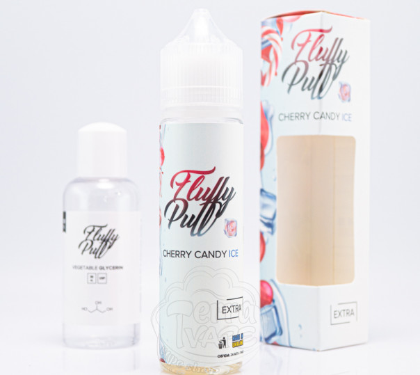 Жидкость Fluffy Puff Salt Cherry Candy Ice 60ml 50mg (набор компонентов)
