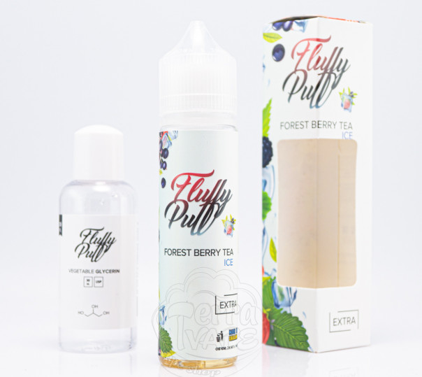 Рідина Fluffy Puff Salt Forest Berry Tea Ice 60ml 0mg (набір компонентів)