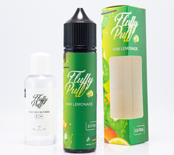 Рідина Fluffy Puff Salt Kiwi Lemonade 60ml 0mg (набір компонентів)