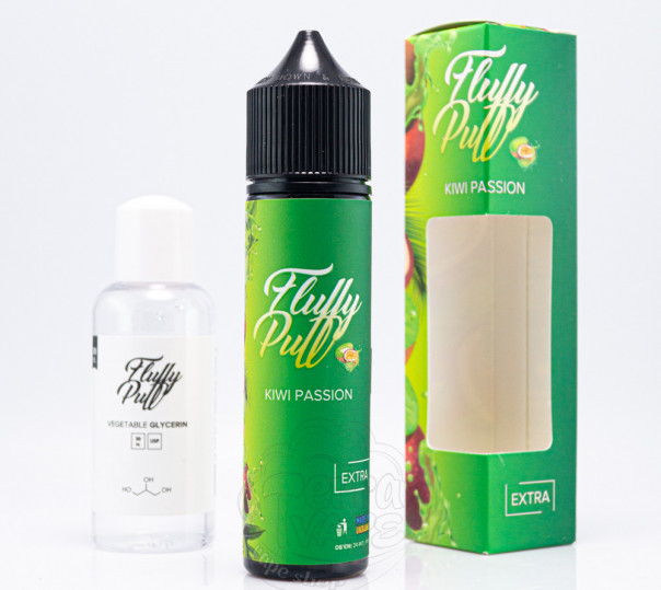 Жидкость Fluffy Puff Salt Kiwi Passion 60ml 50mg (набор компонентов)