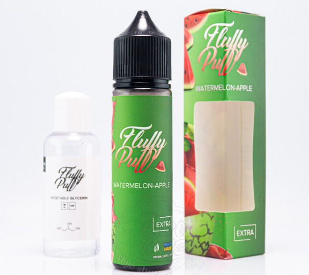 Рідина Fluffy Puff Salt Watermelon Apple 60ml 25mg (набір компонентів)