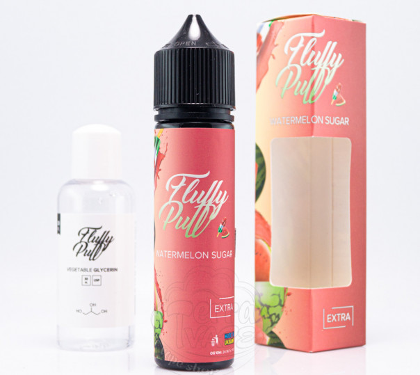 Рідина Fluffy Puff Salt Watermelon Sugar 60ml 25mg (набір компонентів)