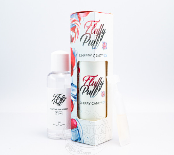 Жидкость Fluffy Puff Organic Cherry Candy Ice 60ml 6mg на (набор компонентов)