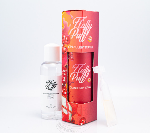 Рідина Fluffy Puff Organic Cranberry Donut 60ml 6mg (набір компонентів)