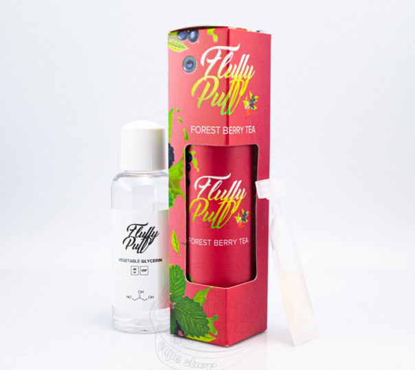 Рідина Fluffy Puff Organic Forest Berry Tea 60ml 0mg (набір компонентів)