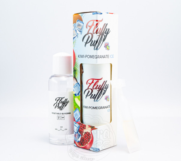 Рідина Fluffy Puff Organic Kiwi Pomegranate Ice 60ml 6mg (набір компонентів)