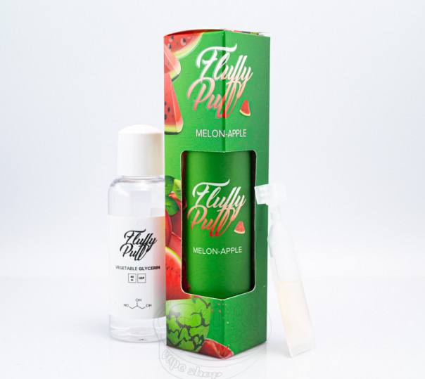 Рідина Fluffy Puff Organic Melon Apple 60ml 3mg (набір компонентів)