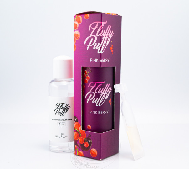 Рідина Fluffy Puff Organic Pink Berry 60ml 3mg (набір компонентів)
