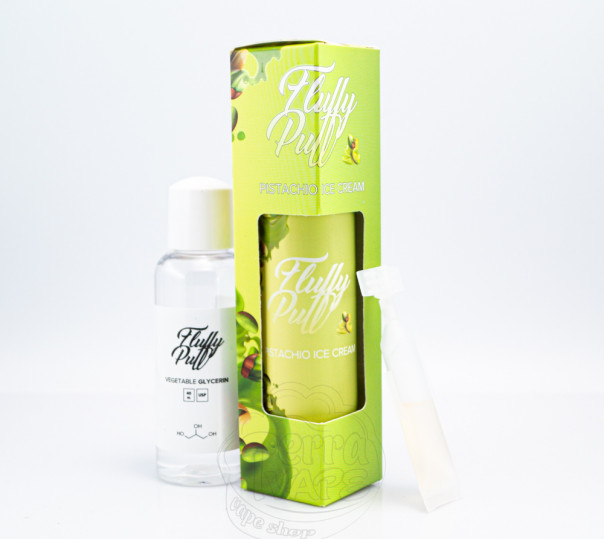 Рідина Fluffy Puff Organic Pistachio Ice Cream 60ml 0mg (набір компонентів)