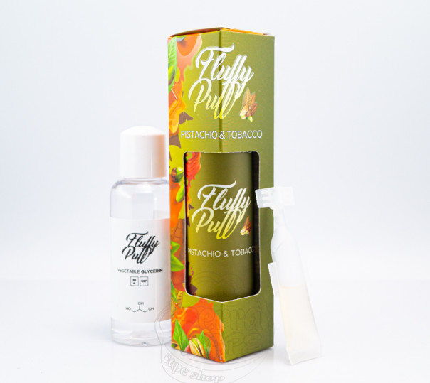 Рідина Fluffy Puff Organic Pistachio Tobacco 60ml 3mg (набір компонентів)