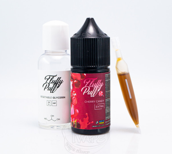 Рідина Fluffy Puff Salt Cherry Candy 30ml 50mg (набір компонентів)