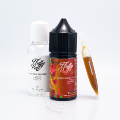 Набір Fluffy Puff Salt Cherry Tobacco 30ml 0mg Рідина (набір компонентів)