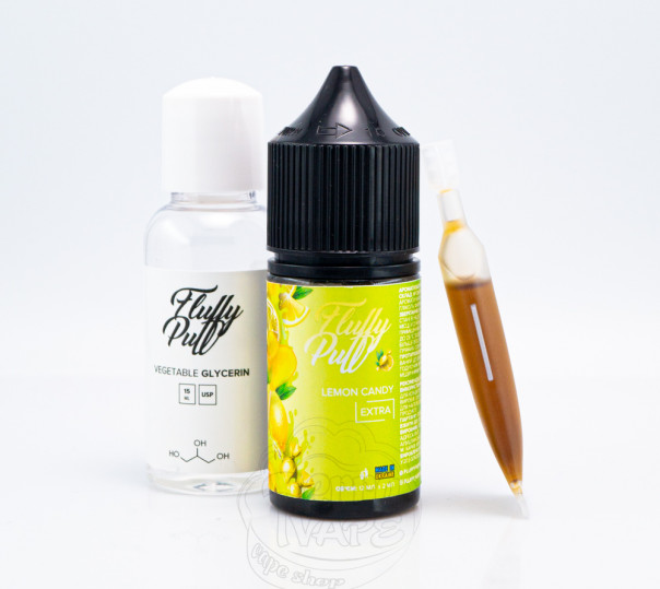 Рідина Fluffy Puff Salt Lemon Candy 30ml 50mg (набір компонентів)