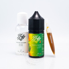 Набір Fluffy Puff Salt Pineapple Mango 30ml 0mg Рідина (набір компонентів)