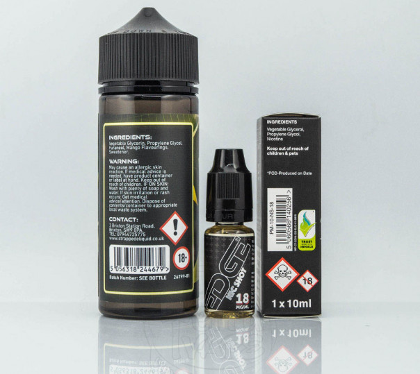 Рідина FOMO Organic Honeydew Mango 110ml 1.5mg на органічному нікотині зі смаком дині та манго Рідина FOMO Organic Honeydew Mango 110ml 1.5mg на органічному нікотині зі смаком дині та манго