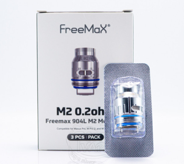 Випаровувач Freemax 904L M Mesh Coil M2 0.2Ом для M Pro/2/3, Fireluke/Pro, Mesh Pro, Maxus Pro Tank
