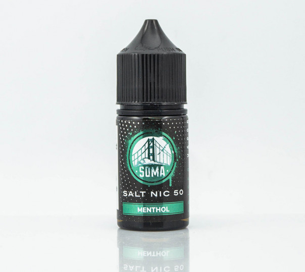 Рідина Frisco Vapor Salt Menthol 30ml 25mg на сольовому нікотині зі смаком кавуна і полуниці з ментолом