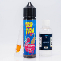 Drip Flow Organic Lichi Strawberry Mango 60ml 0mg
