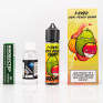 Рідина Fucked Organic Lichi Peach Guava 60ml 3mg зі смаком лічі, персика та гуави (набір компонентів)
