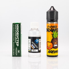 Fucked Organic Orange 60ml 0mg Рідина (набір компонентів)