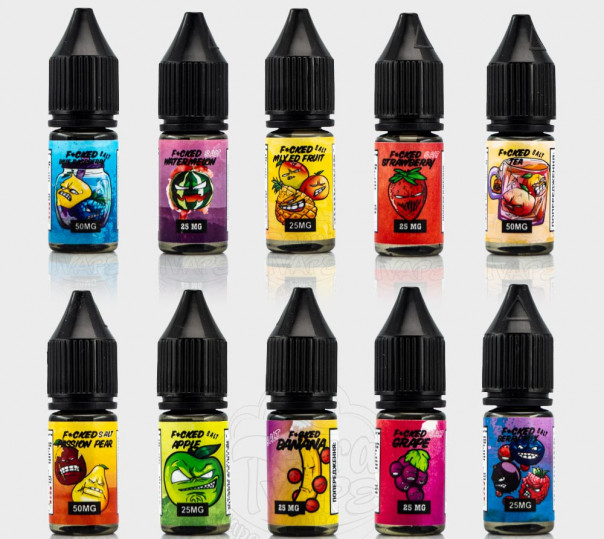 Рідина Fucked Salt 10ml на сольовому нікотині