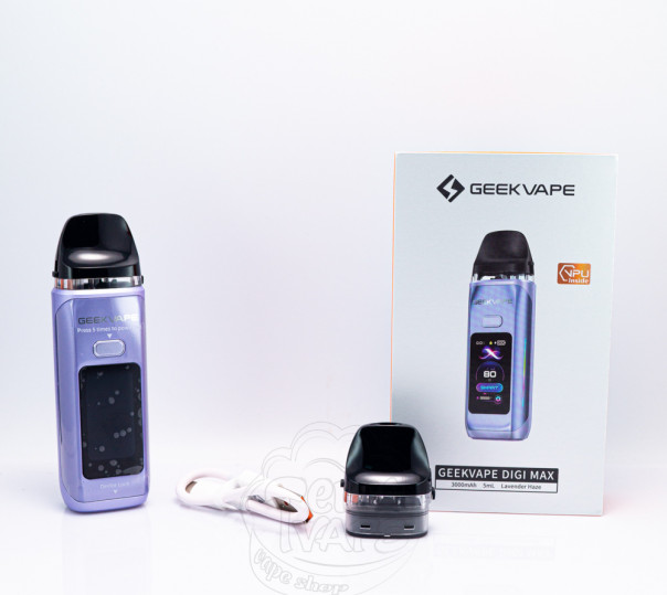 Geekvape DIGI Max Pod Kit 80W 3000mAh Багаторазова POD система