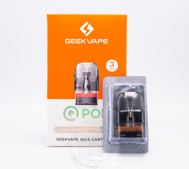 Картридж Geekvape Q Pod Cartridge для багаторазових POD систем Sonder Q/Q2, Aegis Hero Q, Wenax Q/Q Pro/Ultra та ін