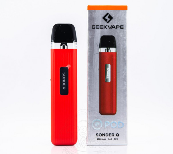 GeekVape Sonder Q Pod Kit 1000mAh Red Багаторазова POD система