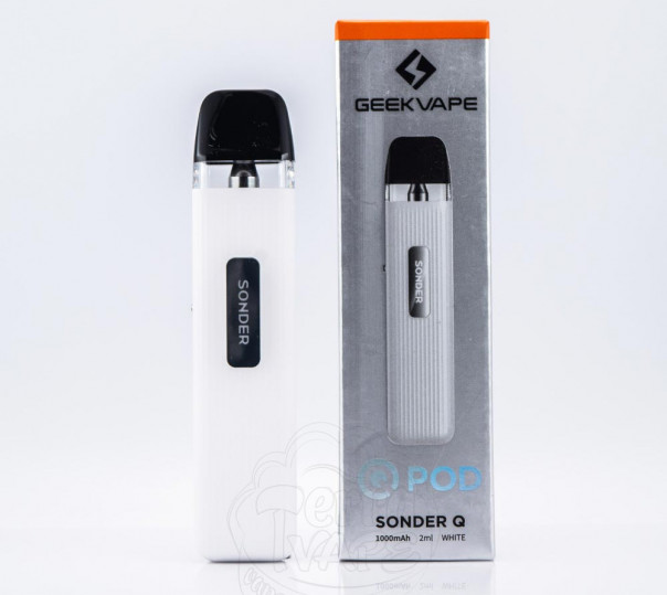 GeekVape Sonder Q Pod Kit 1000mAh White Багаторазова POD система